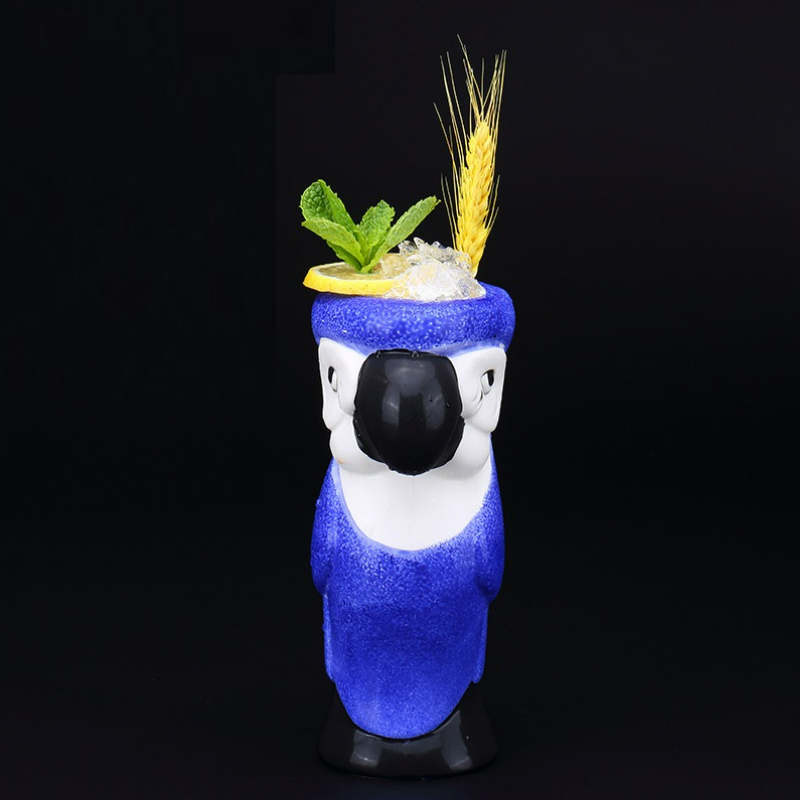 Wine With Beer Cocktail - Papağan Hawaii Tiki kupa kokteyl bardakları