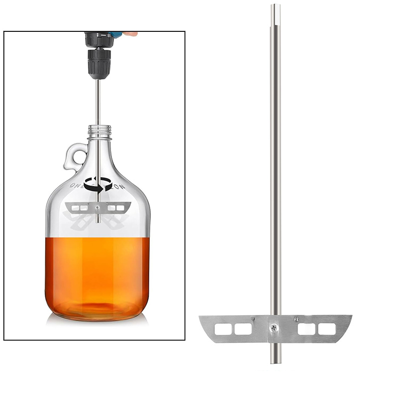 Wine With Beer Mix - Paslanmaz Çelik Matkap Çubuğu, Karıştırıcı Çubuk,