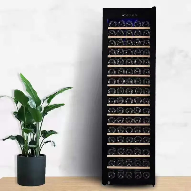 Wine With Beer Mix - Çift Bölgeli Elektrikli Şişe Soğutucu Paslanmaz