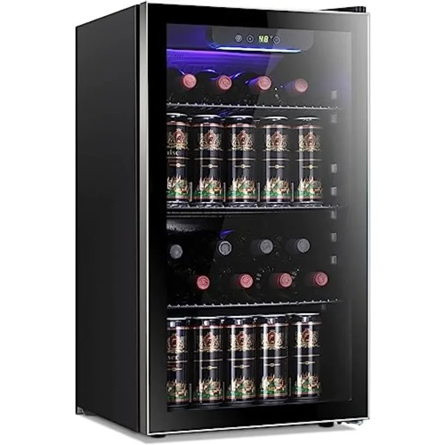 Wine With Beer Mix - 26 Şişe 130 Kutu Şarap Soğutucu/Dolap