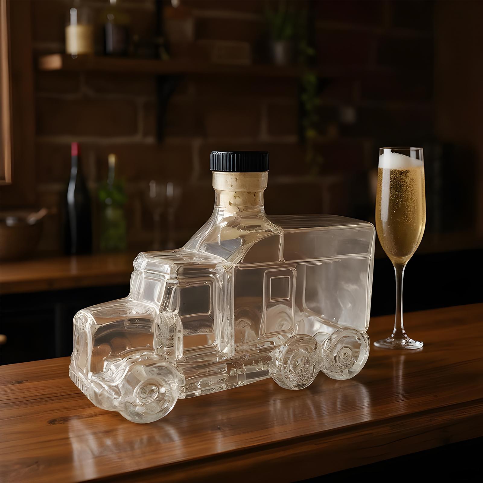 Wine To Beer To Liquor - 375 ml Dekoratif Şişe Sürahi Bourbon