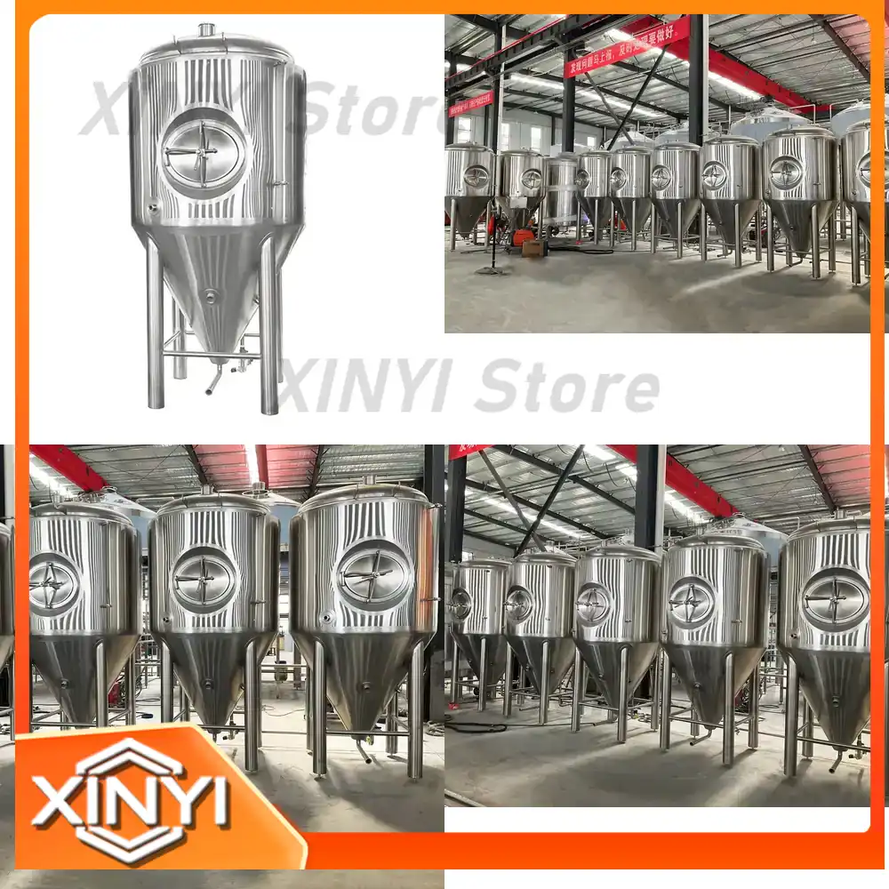Wine Beer And Cider - 1000L Paslanmaz Çelik Fermentör Tankı Evde
