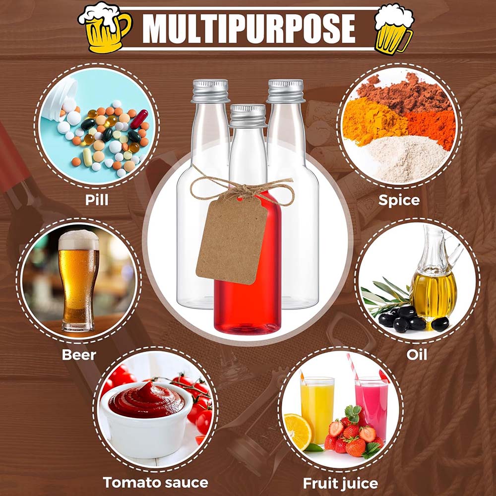 Mini likör şişeleri Set 2 oz k - Wine Beer Liquor incelemesi ve fiyatı