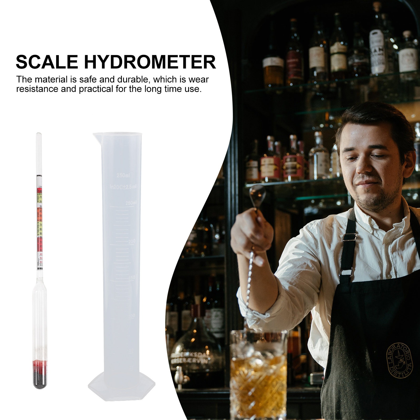1 Set Hidrometre Kiti Üçlü Ölç - Wine To Beer To Liquor incelemesi ve fiyatı