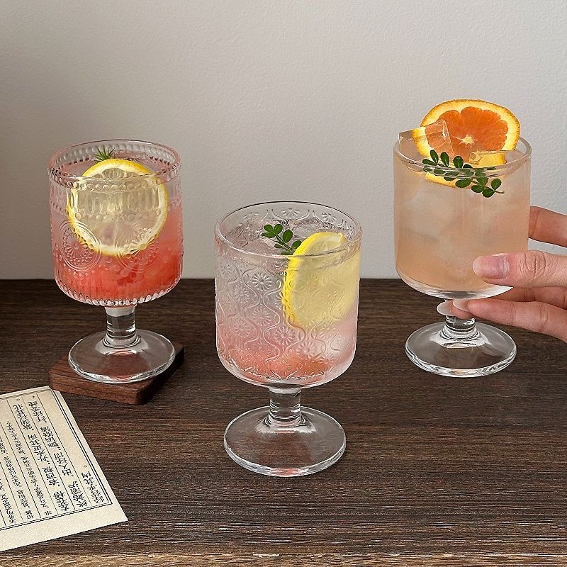 4 adet Set Vintage Kabartmalı  - Wine With Beer Mix incelemesi ve fiyatı