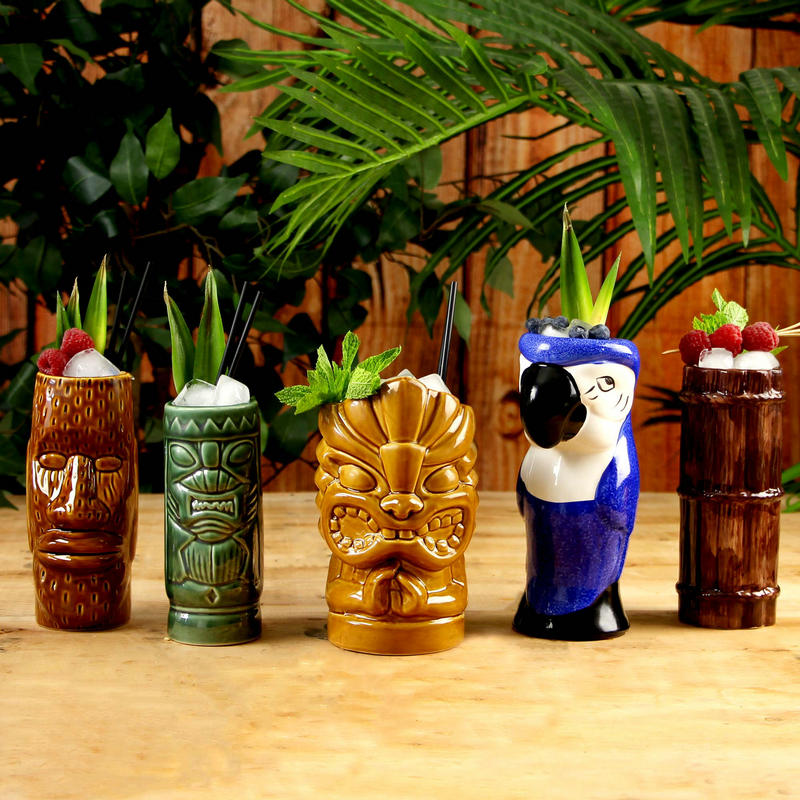 Hawaii Tiki Kupaları Kokteyl K - Wine With Beer Cocktail incelemesi ve fiyatı