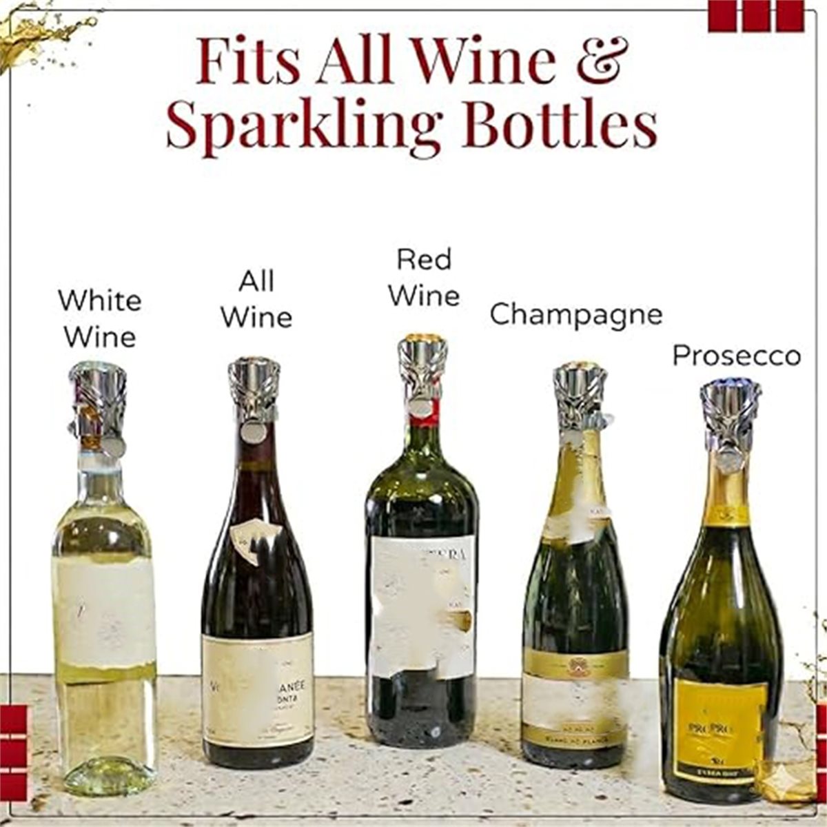 (A02R) 2 Adet Şarap Tıpası ve  - Wine & Beer Packages incelemesi ve fiyatı