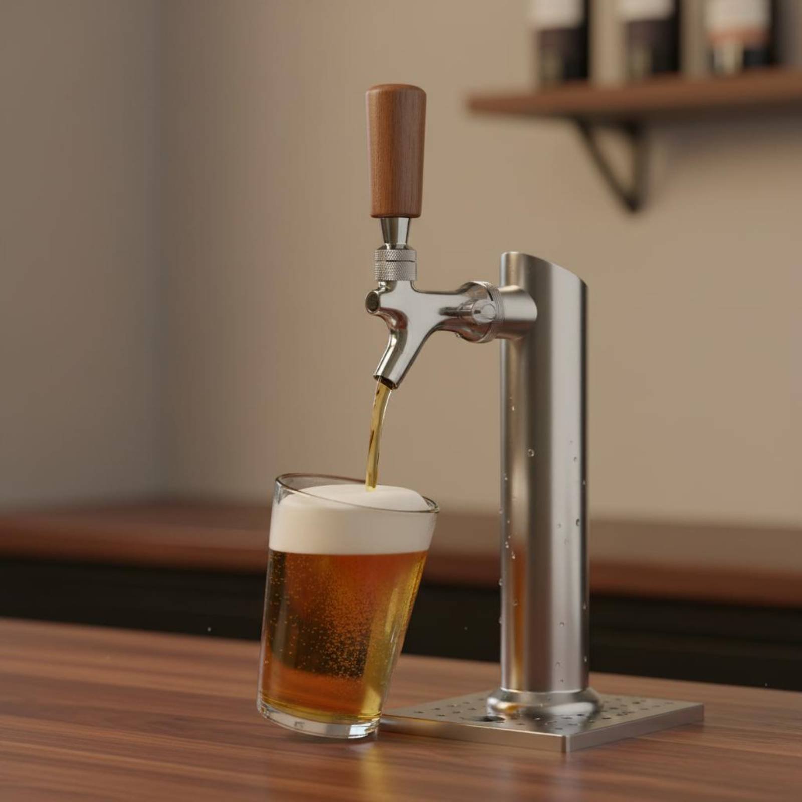 Kısa Ahşap Bira Kolu Masif Ahş - Wine In Beer incelemesi ve fiyatı